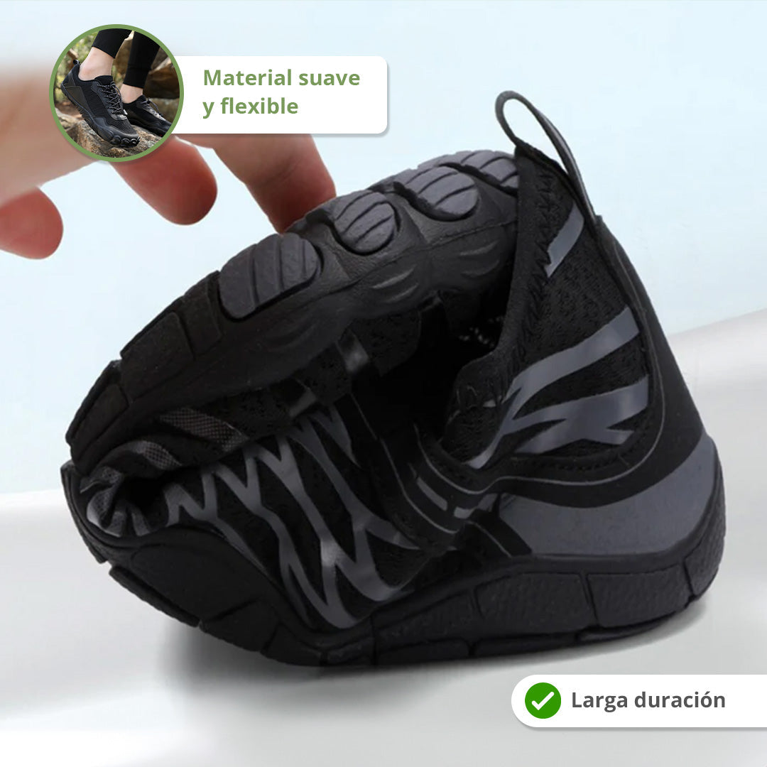 Pack Bienestar Completo Barefoot EasyFoot + Separadores de dedo + Pelota de fascia