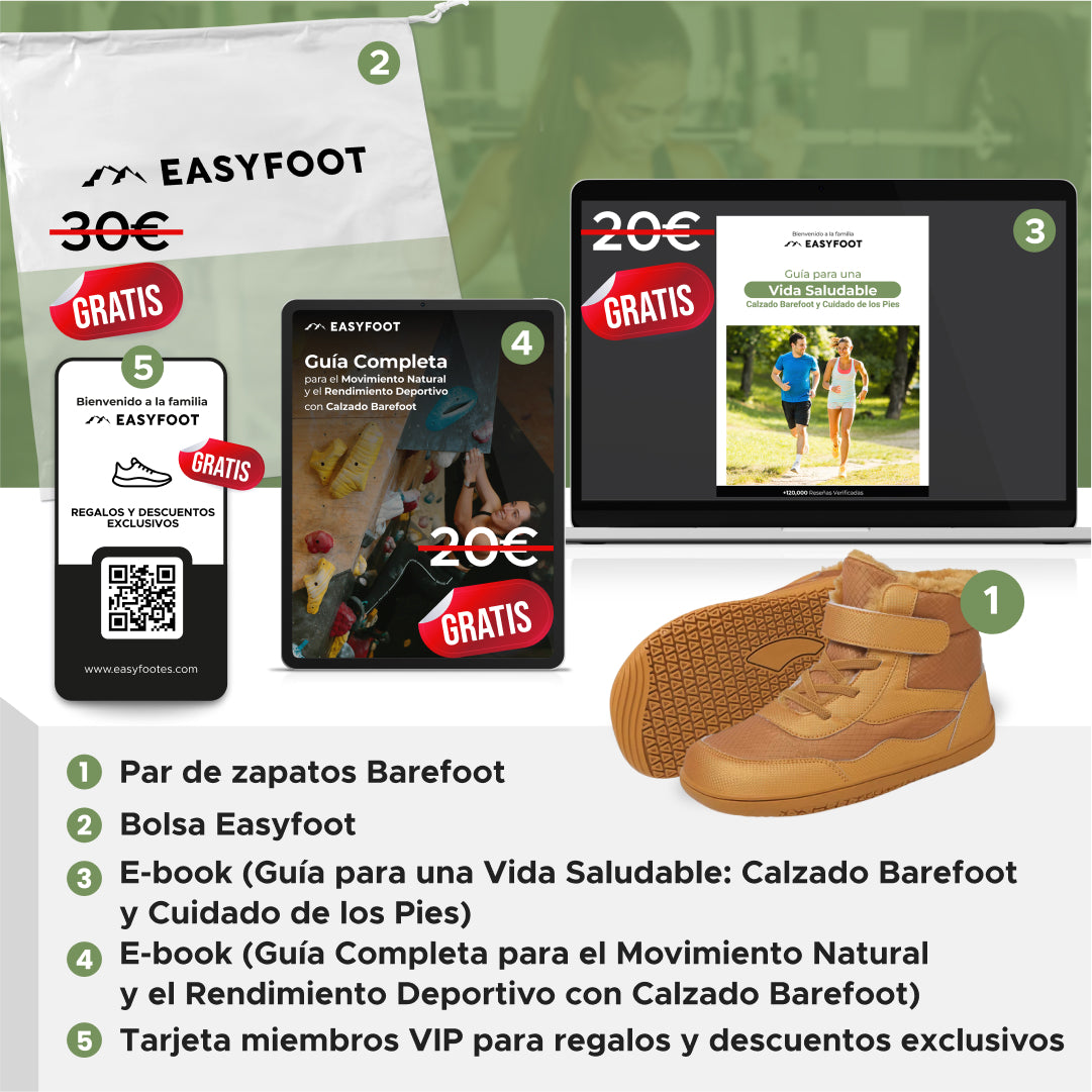 Barefoot Puff™ - Calzado saludable para niños