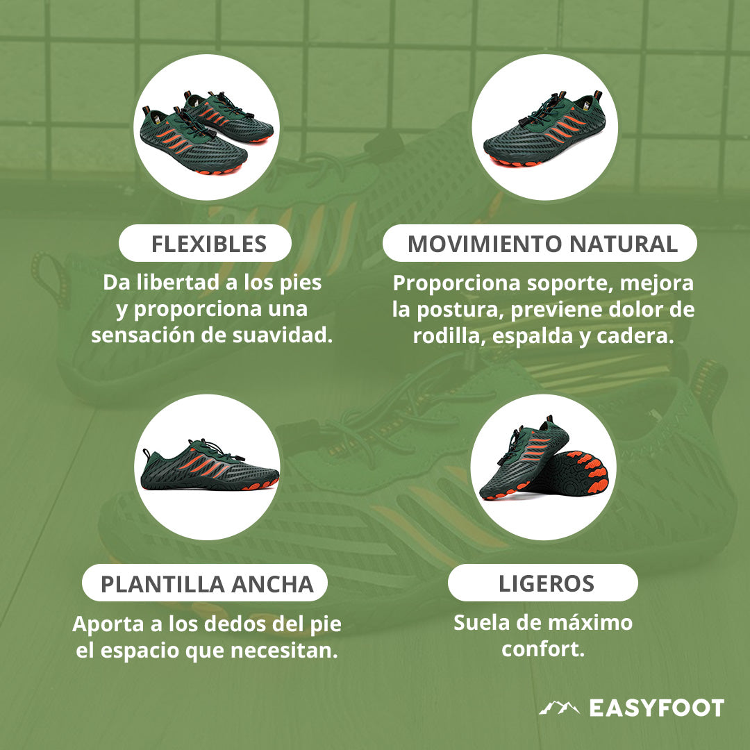 Barefoot ComfortPace Verde™ - Calzado saludable y natural