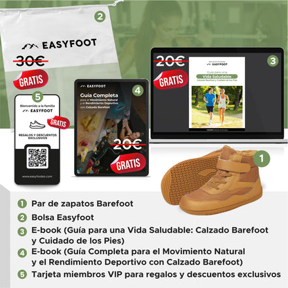 Barefoot Puff™ - Calzado saludable para niños