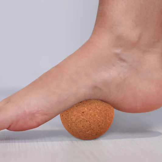 Pelota de fascia para alivio plantar
